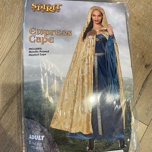 Halloween costume empress cape
